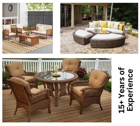 Custom outdoor furniture for all spaces
