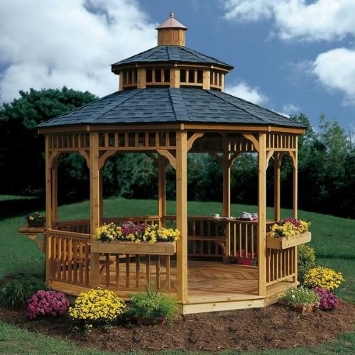 Custom round gazebo in Dubai