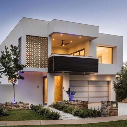 Modern exterior design in Dubai