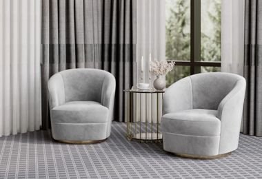 Accent chairs in Dubai homes